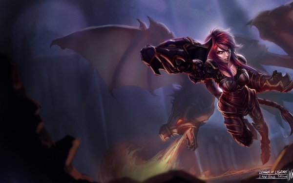 Video Game League Of Legends Shyvana HD Wallpaper | Background Image