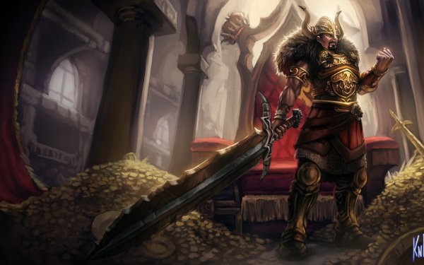 Video Game League Of Legends Tryndamere HD Wallpaper | Background Image