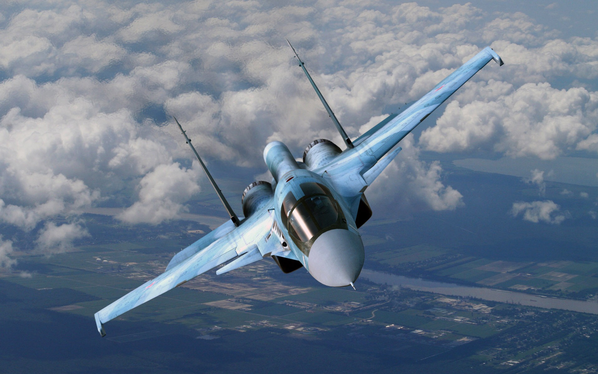 Military Sukhoi Su-34 HD Wallpaper | Background Image