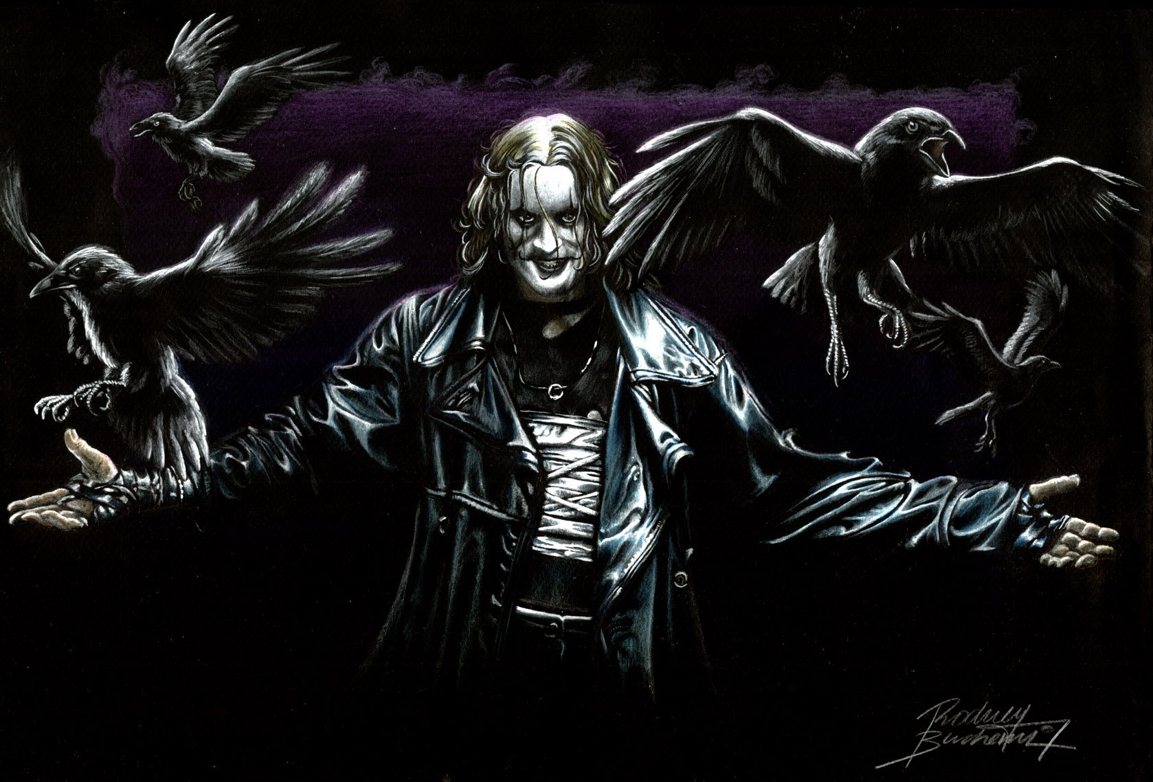 The Crow 2024 Wallpaper Ebonee Harrietta