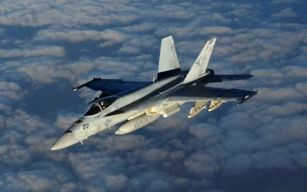 military Boeing F/A-18E/F Super Hornet HD Desktop Wallpaper | Background Image