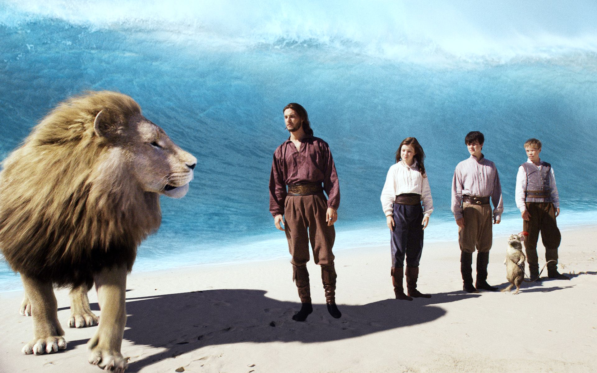 Narnia, aslan roaring HD wallpaper