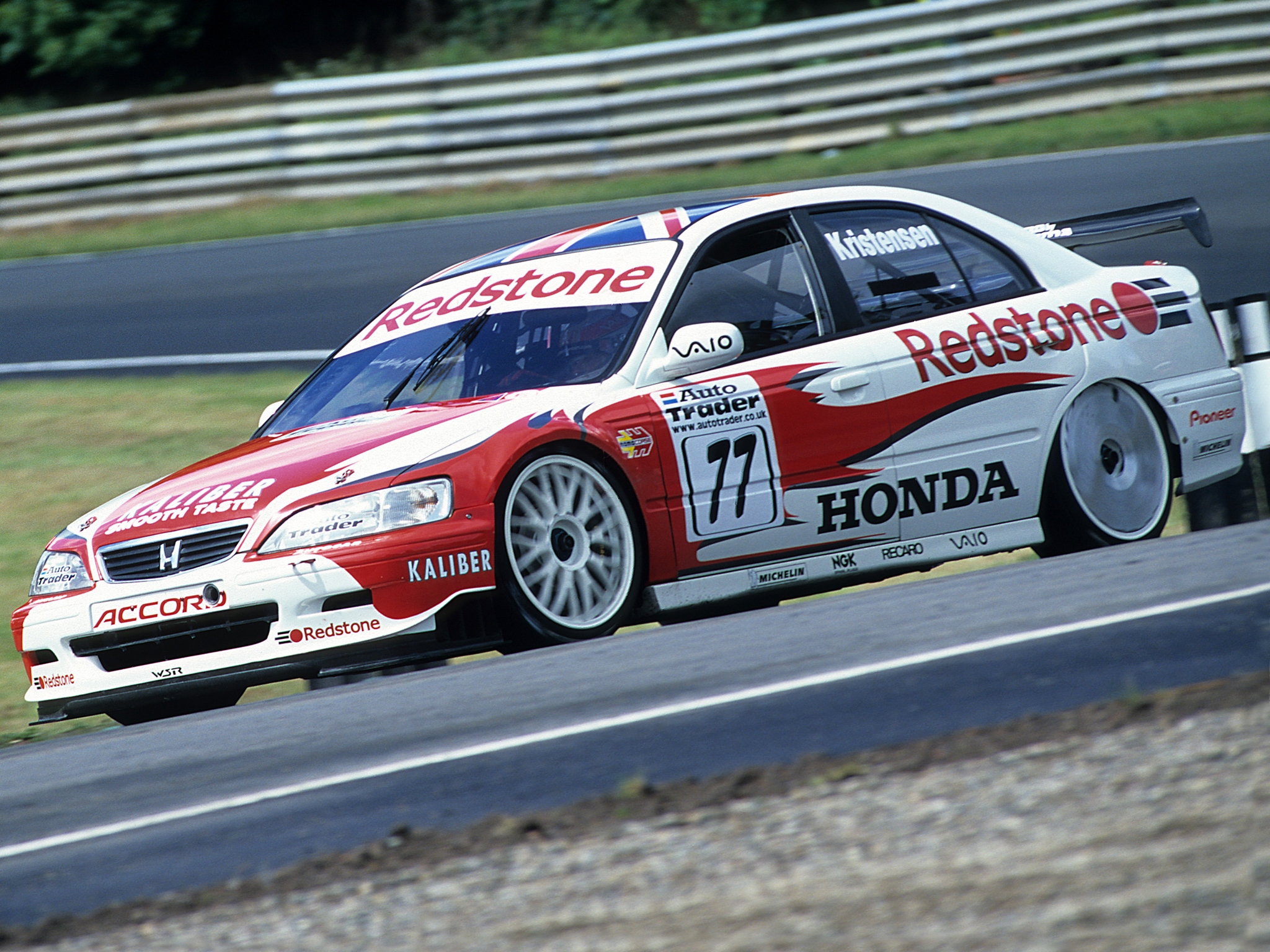 Honda Accord BTCC 1999–2002 Full HD Wallpaper and Background Image 