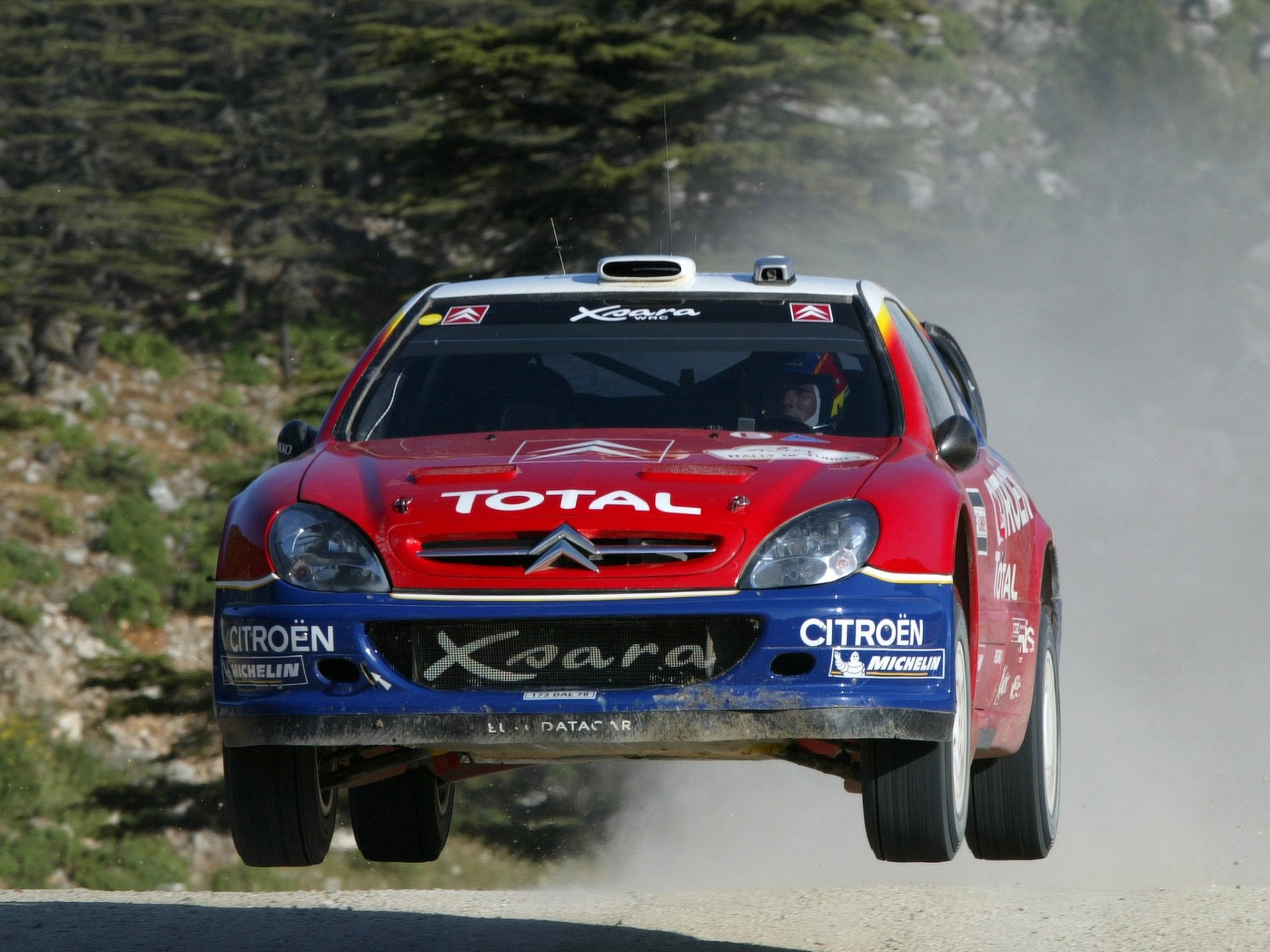 Download Citroën Vehicle WRC Racing HD Wallpaper