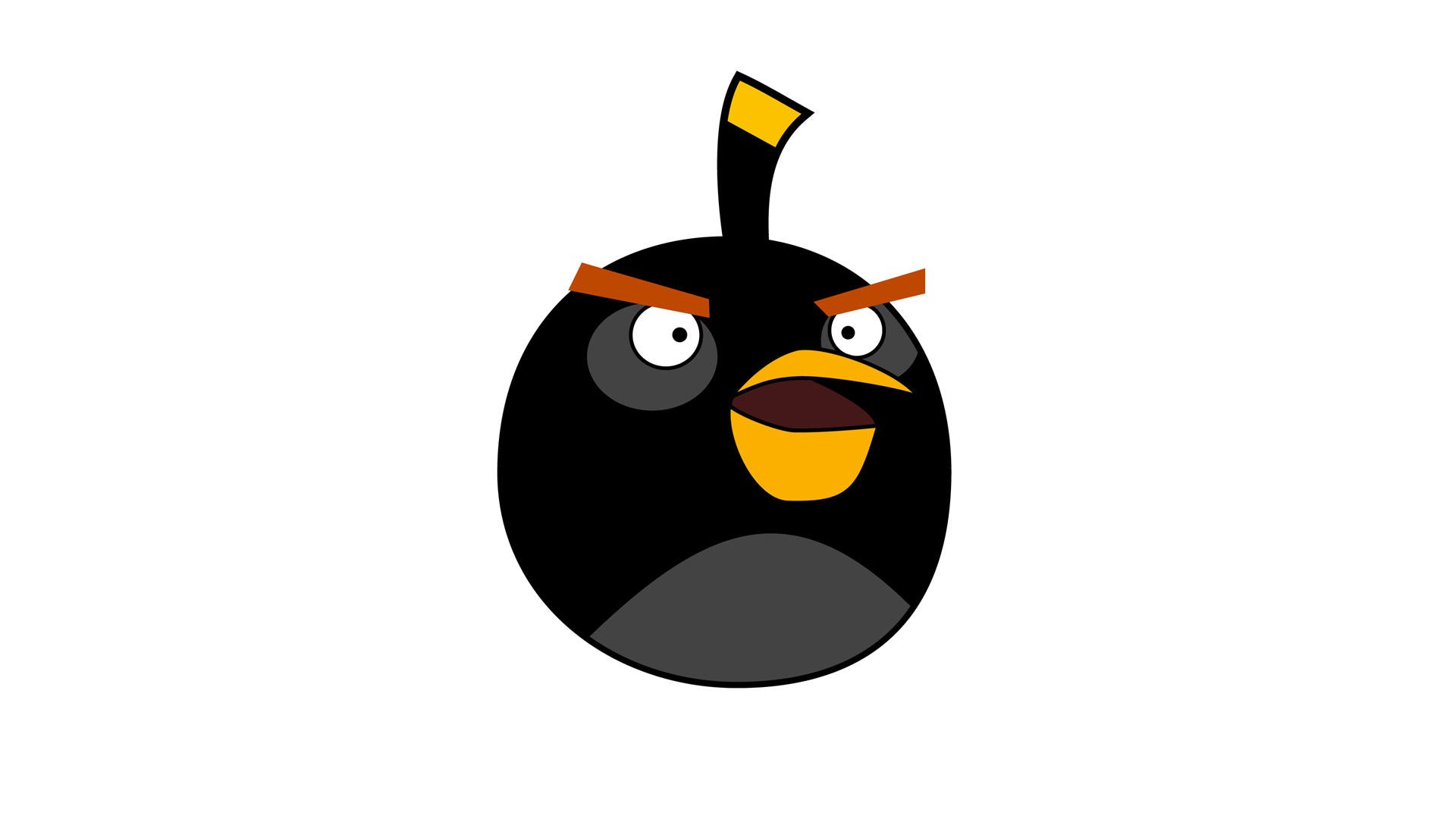 Angry Birds черный