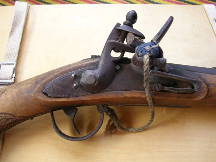 man made flintlock rifle HD Desktop Wallpaper | Background Image