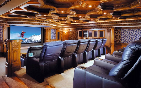  Hollywood style home theater