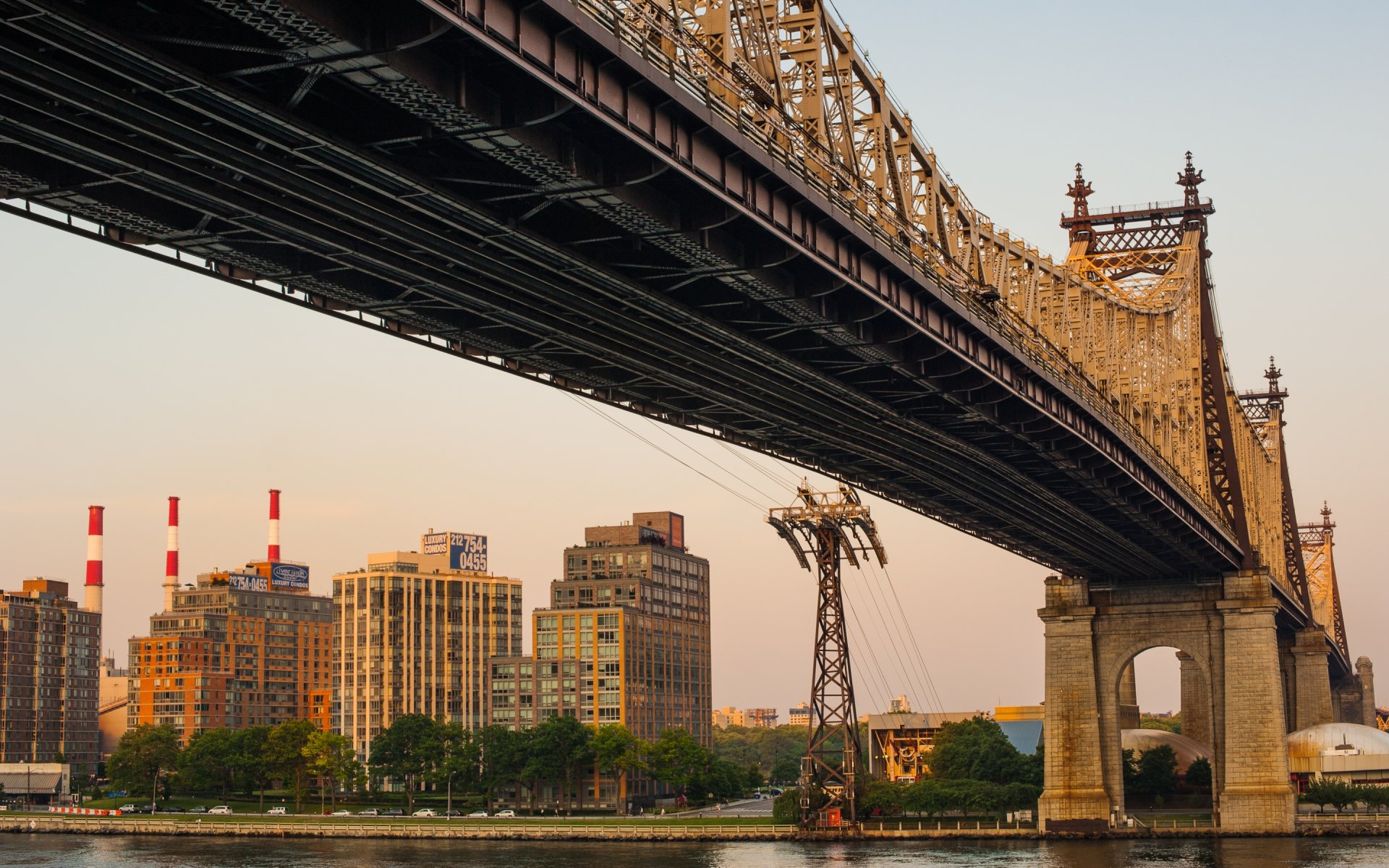 Man Made Queensboro Bridge HD Wallpaper