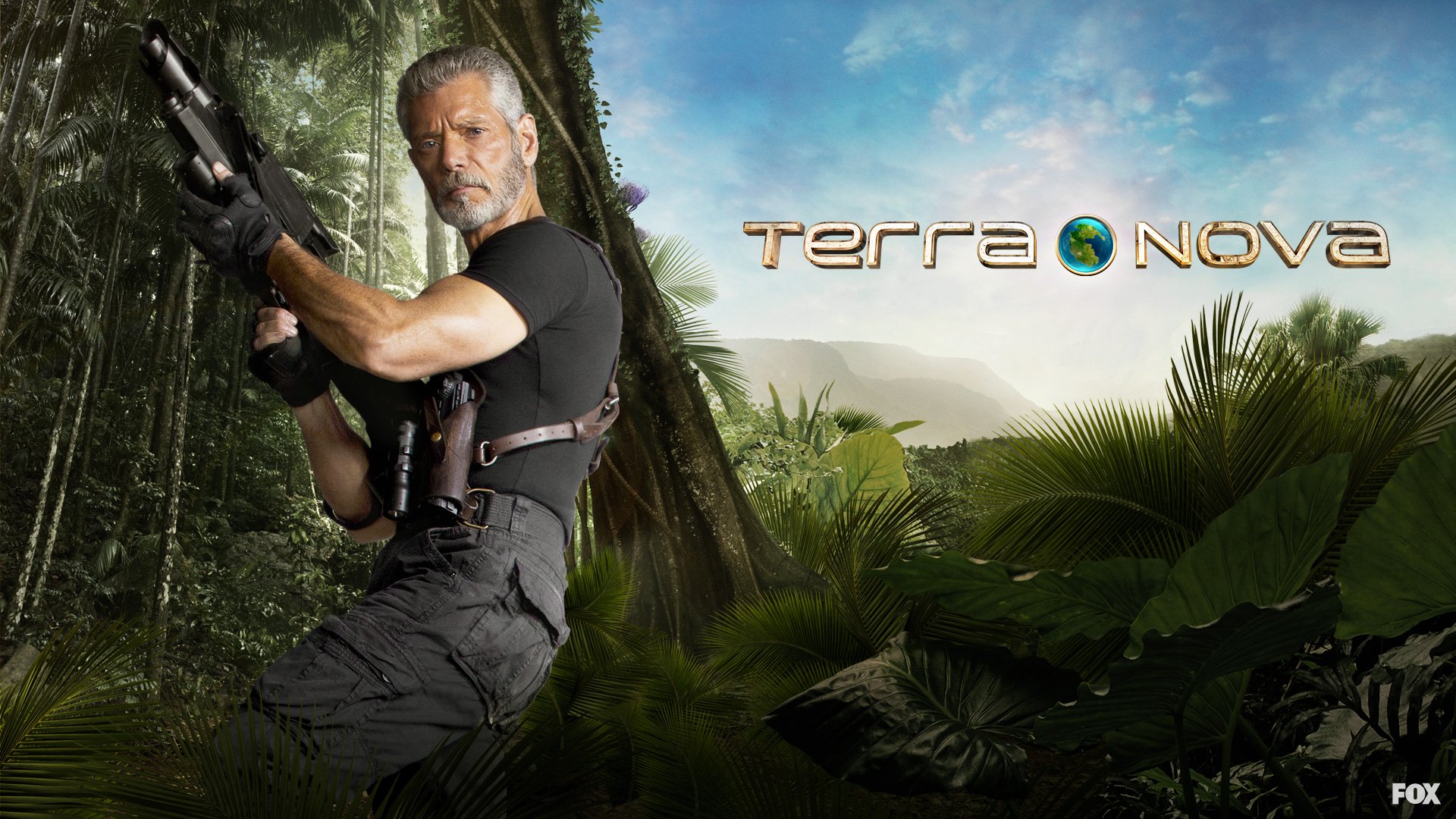 Download Commander Nathaniel Taylor Stephen Lang TV Show Terra Nova HD