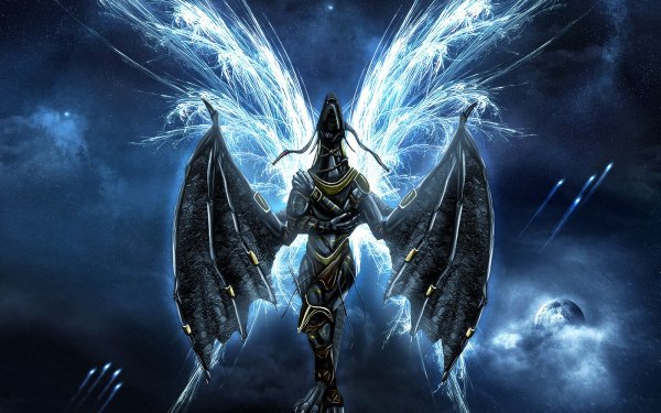 Dark Angel Fantasy Creature HD Wallpaper | Background Image