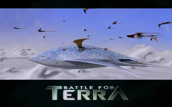 spaceship movie Battle for Terra HD Desktop Wallpaper | Background Image