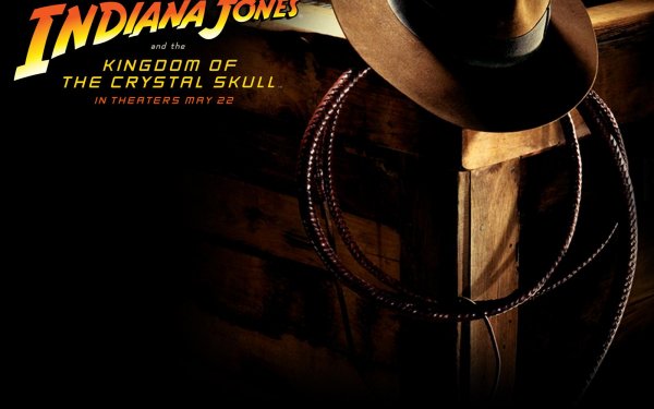 Movie Indiana Jones and the Kingdom of the Crystal Skull Indiana Jones Hat Whip HD Wallpaper | Background Image