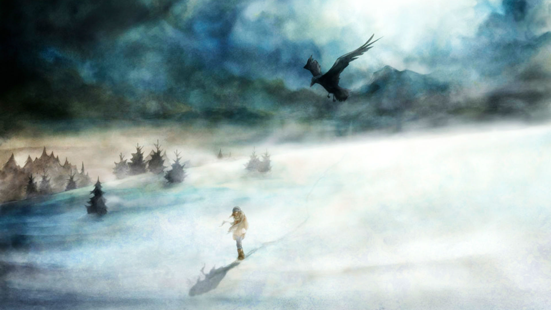 Video Game Winter Voices HD Wallpaper | Background Image