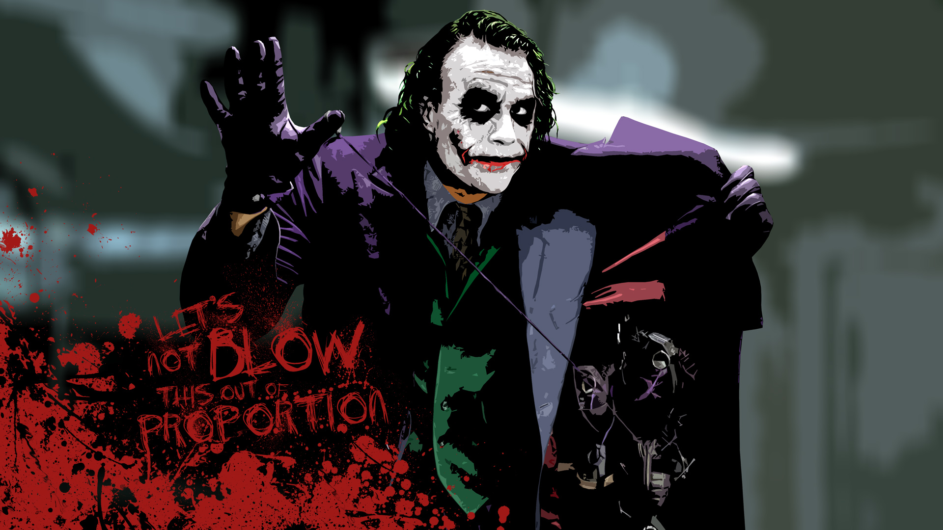 Download Joker Movie The Dark Knight HD Wallpaper By MessenjahMatt