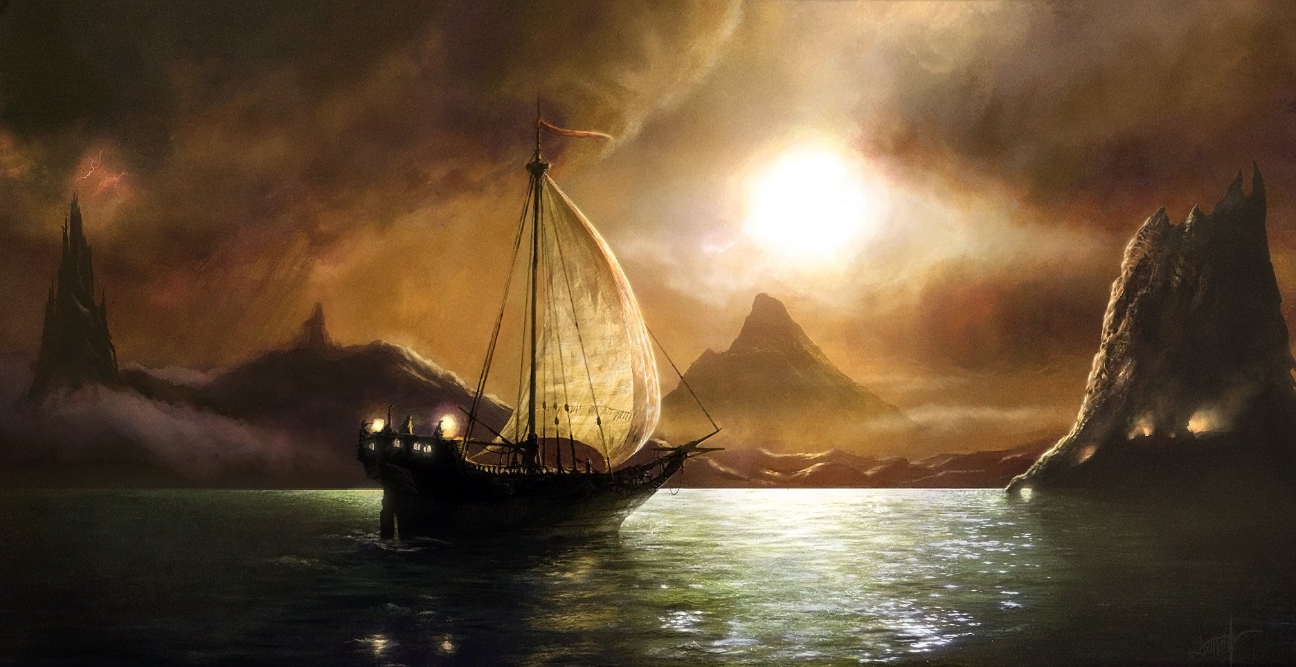 Ship Wallpaper and Background Image | 1872x964 | ID:285152 ...