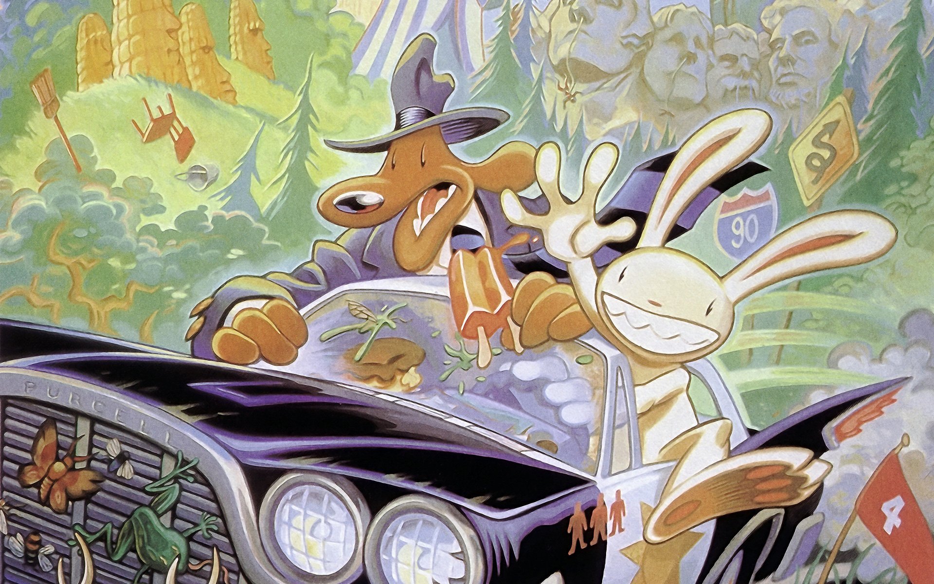 Download Latest HD Wallpapers of  Cartoons Sam And Max