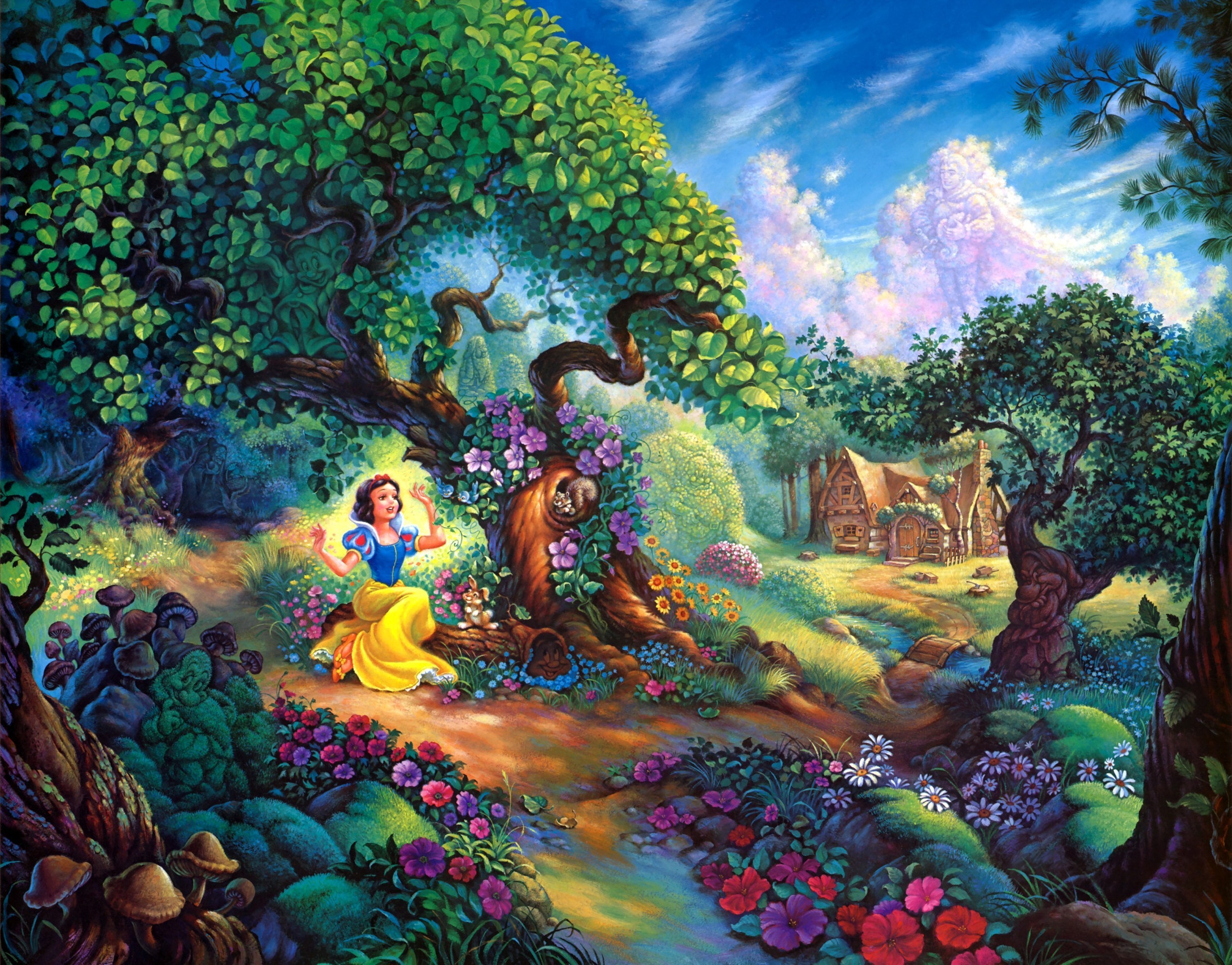 Snow White HD Wallpaper by Tom duBois