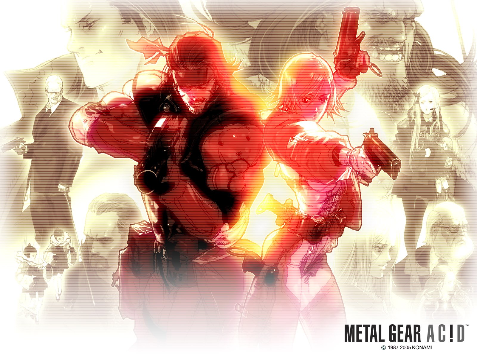 Download Metal Gear Video Game Metal Gear Acid  Wallpaper