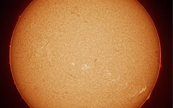 HD PC desktop wallpaper featuring a detailed sci-fi inspired close-up of the sun with intricate surface textures and glowing edges.