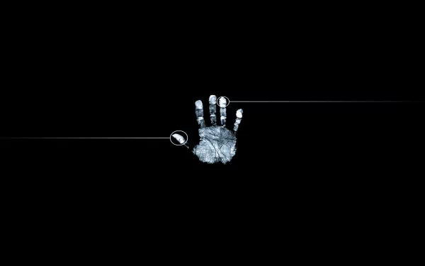 Artistic HD desktop wallpaper featuring a close-up of a textured hand against a dark background, creating a striking visual impact.