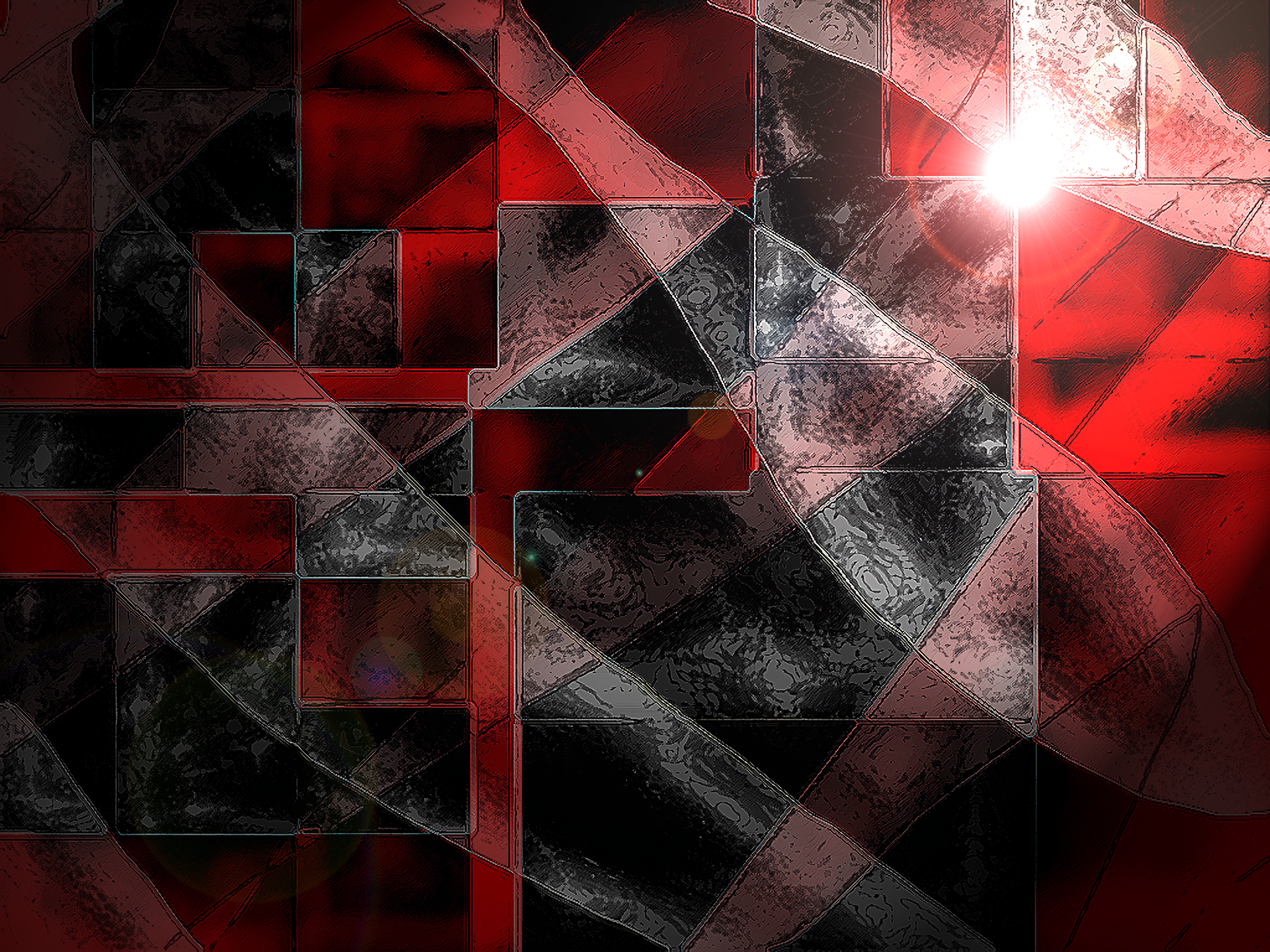 Abstract Shapes HD Wallpaper | Background Image
