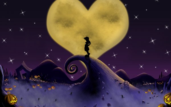 Video Game Kingdom Hearts Sora The Nightmare Before Christmas HD Wallpaper | Background Image