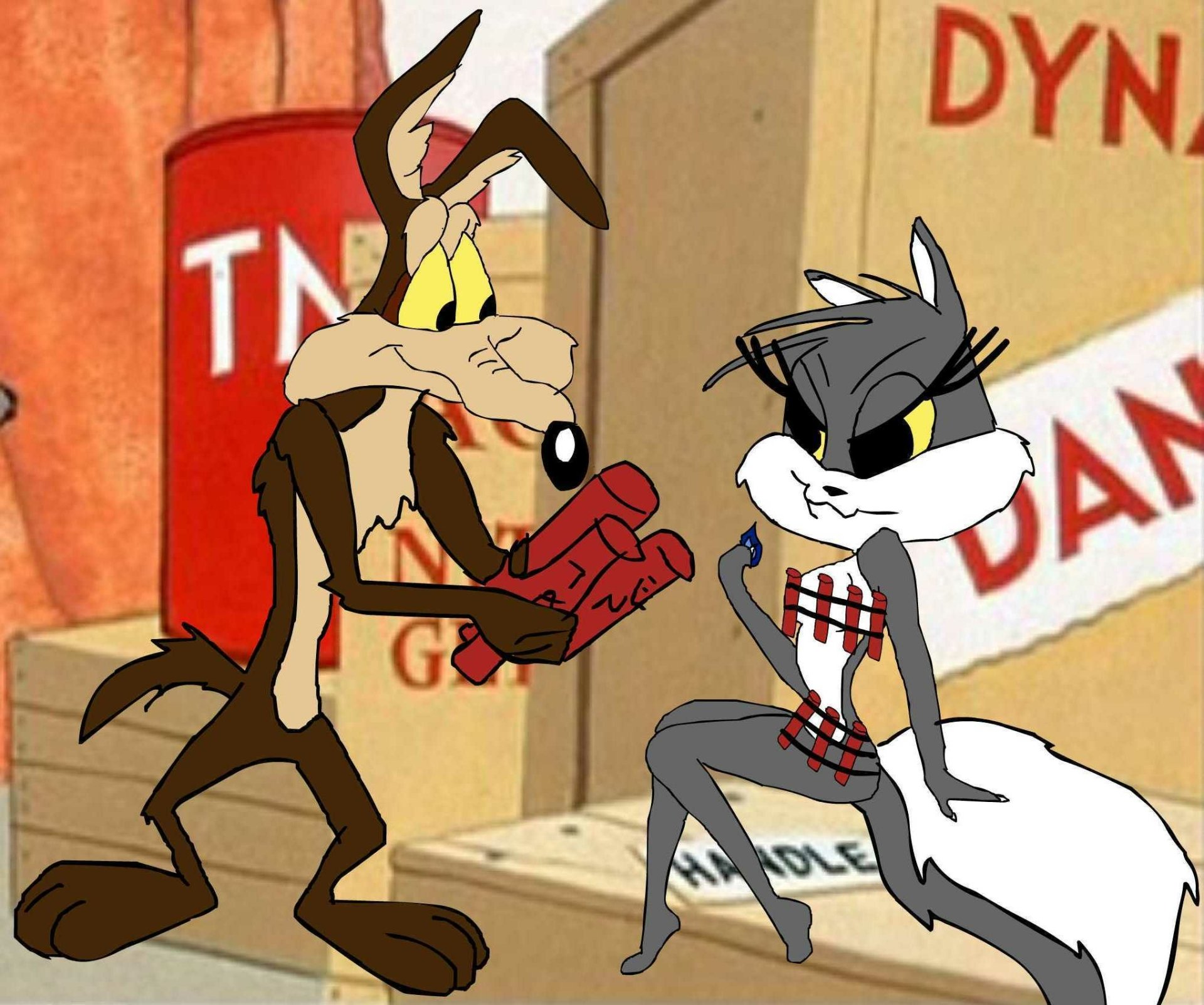 Download Coyote TV Show Looney Tunes HD Wallpaper