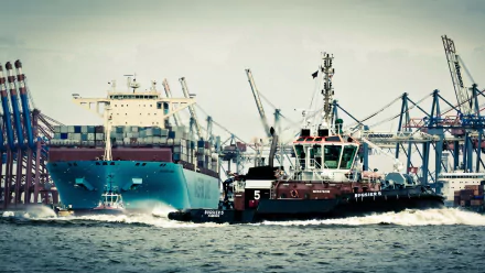 man made Shipyard HD Desktop Wallpaper | Background Image