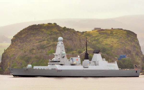 HMS Duncan (D37) destroyer military Royal Navy HD Desktop Wallpaper | Background Image