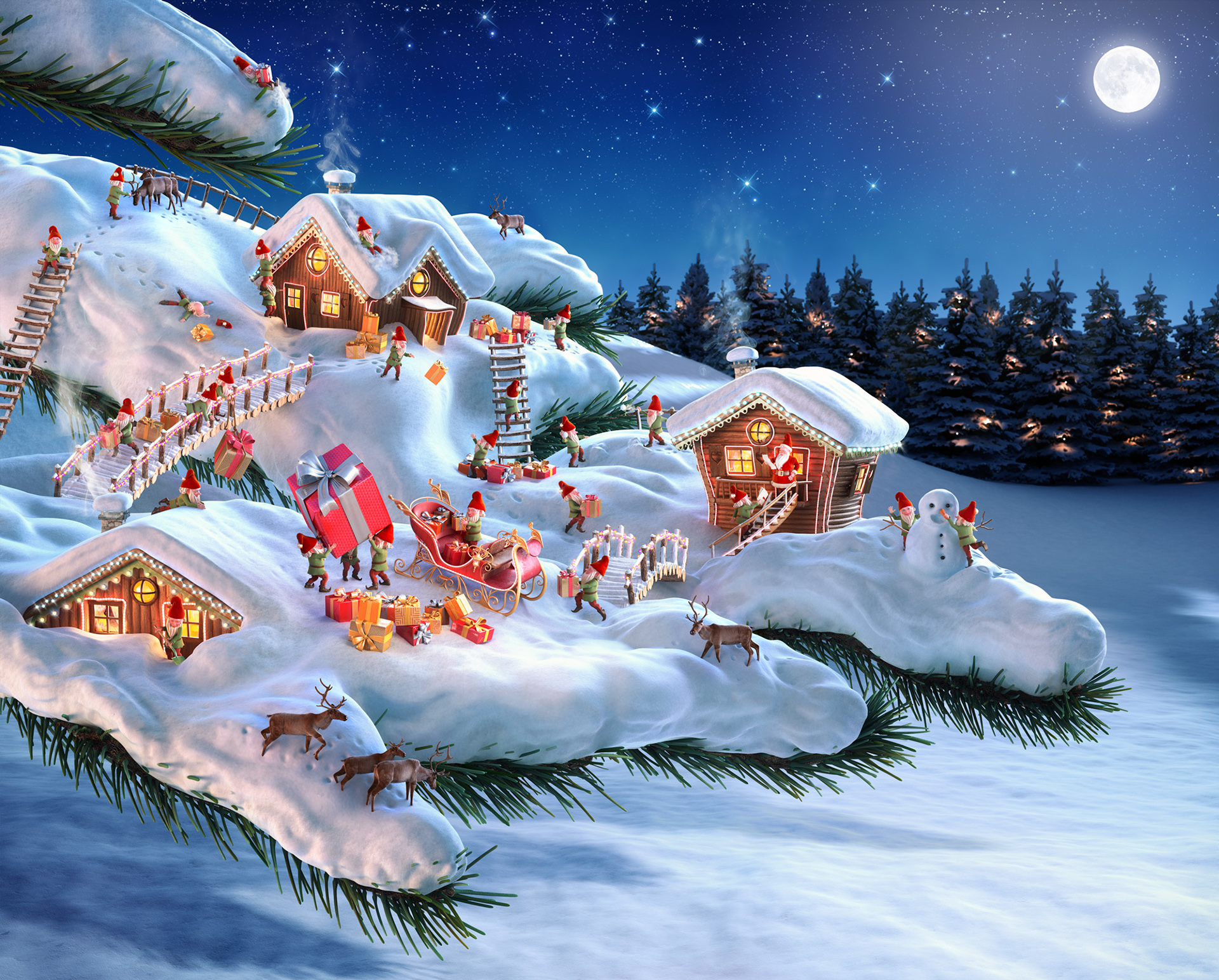 Feiertage Weihnachten HD Wallpaper | Hintergrund