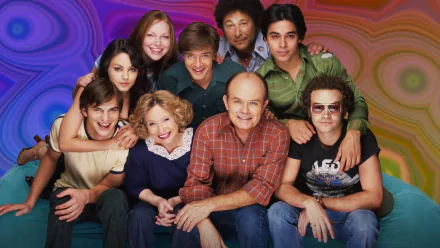 Ashton Kutcher kitty forman Debra Jo Rupp Kurtwood Smith donna pinciotti Laura Prepon steven hyde danny masterson that 70's show TV Show HD Desktop Wallpaper | Background Image