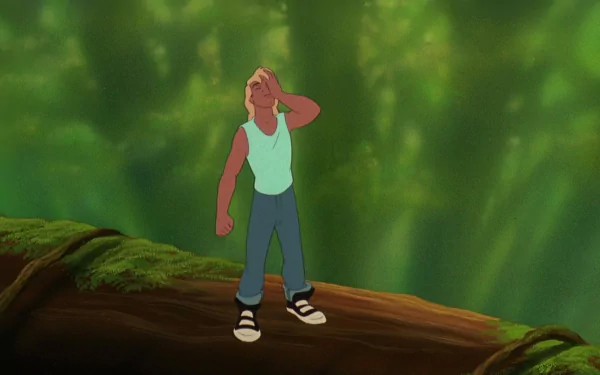 HD wallpaper from Ferngully: The Last Rainforest, featuring a character in a forest background.