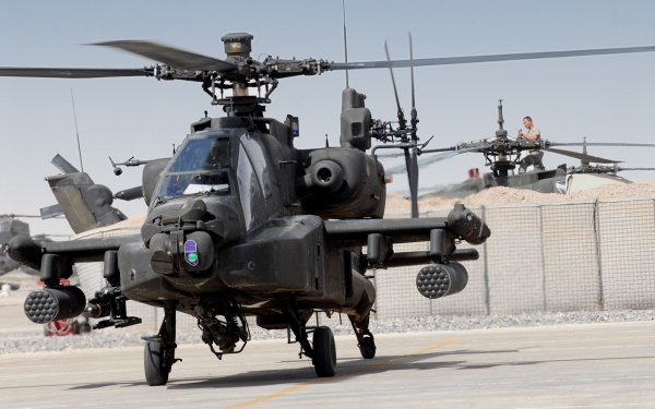 Military Boeing Ah-64 Apache Military Helicopters HD Wallpaper | Background Image