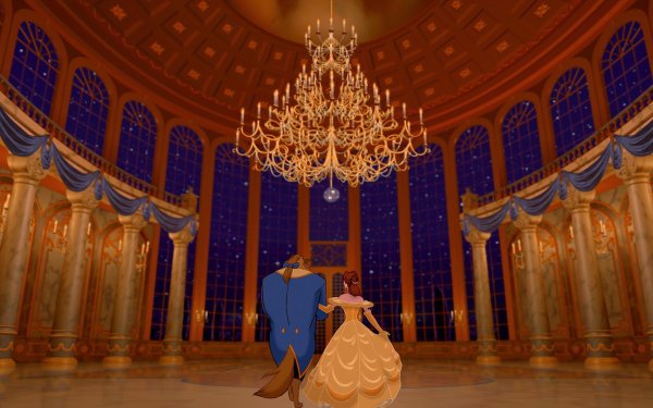 Film La Belle et la Bête (1991) La Belle et la Bête Beast Disney Fond d'écran HD | Image