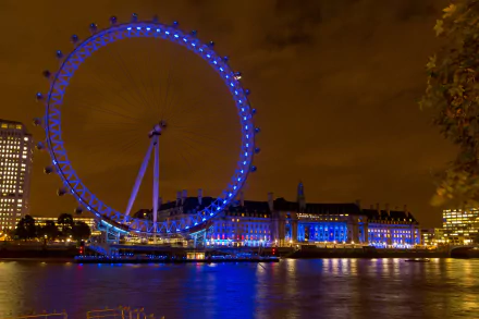 man made ferris wheel HD Desktop Wallpaper | Background Image