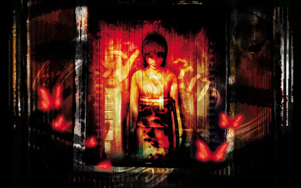fatal video game Fatal Frame II: Crimson Butterfly HD Desktop Wallpaper | Background Image
