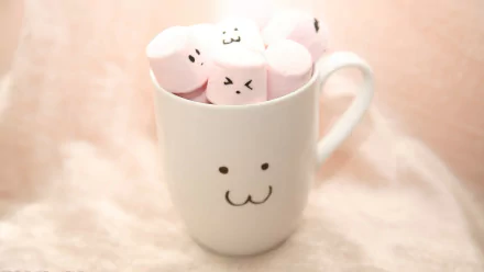 food marshmallow HD Desktop Wallpaper | Background Image