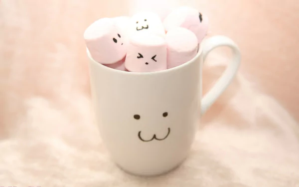 food marshmallow HD Desktop Wallpaper | Background Image