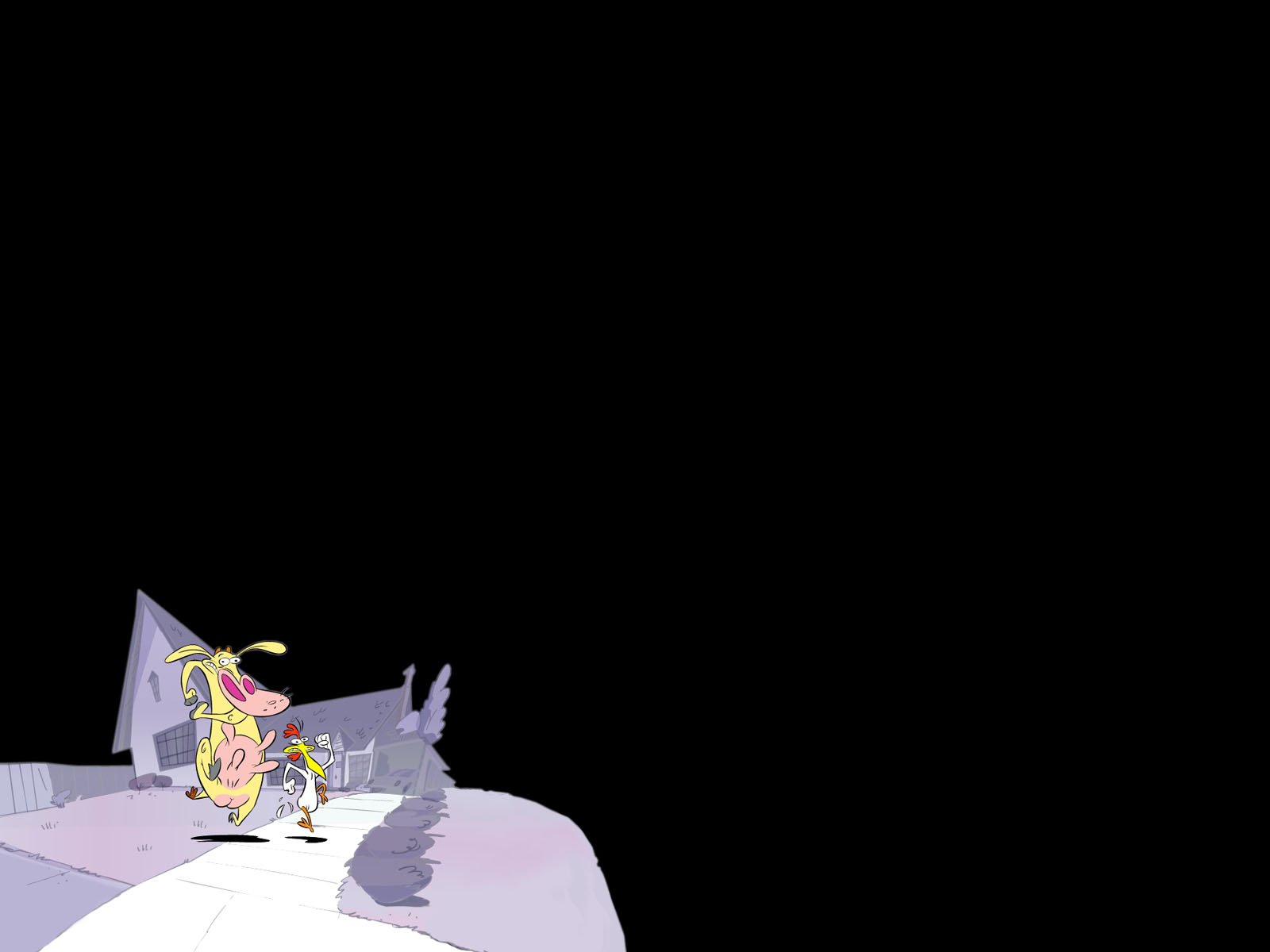 Download TV Show Cow And Chicken Wallpaper