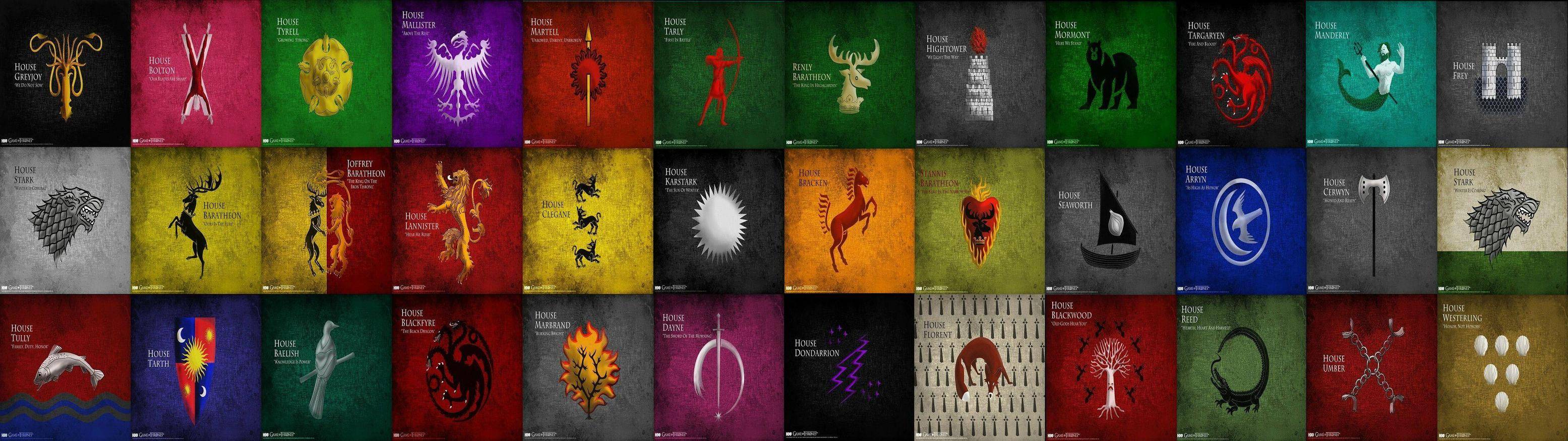 Game Of Thrones Wallpaper And Background Image 3110x875