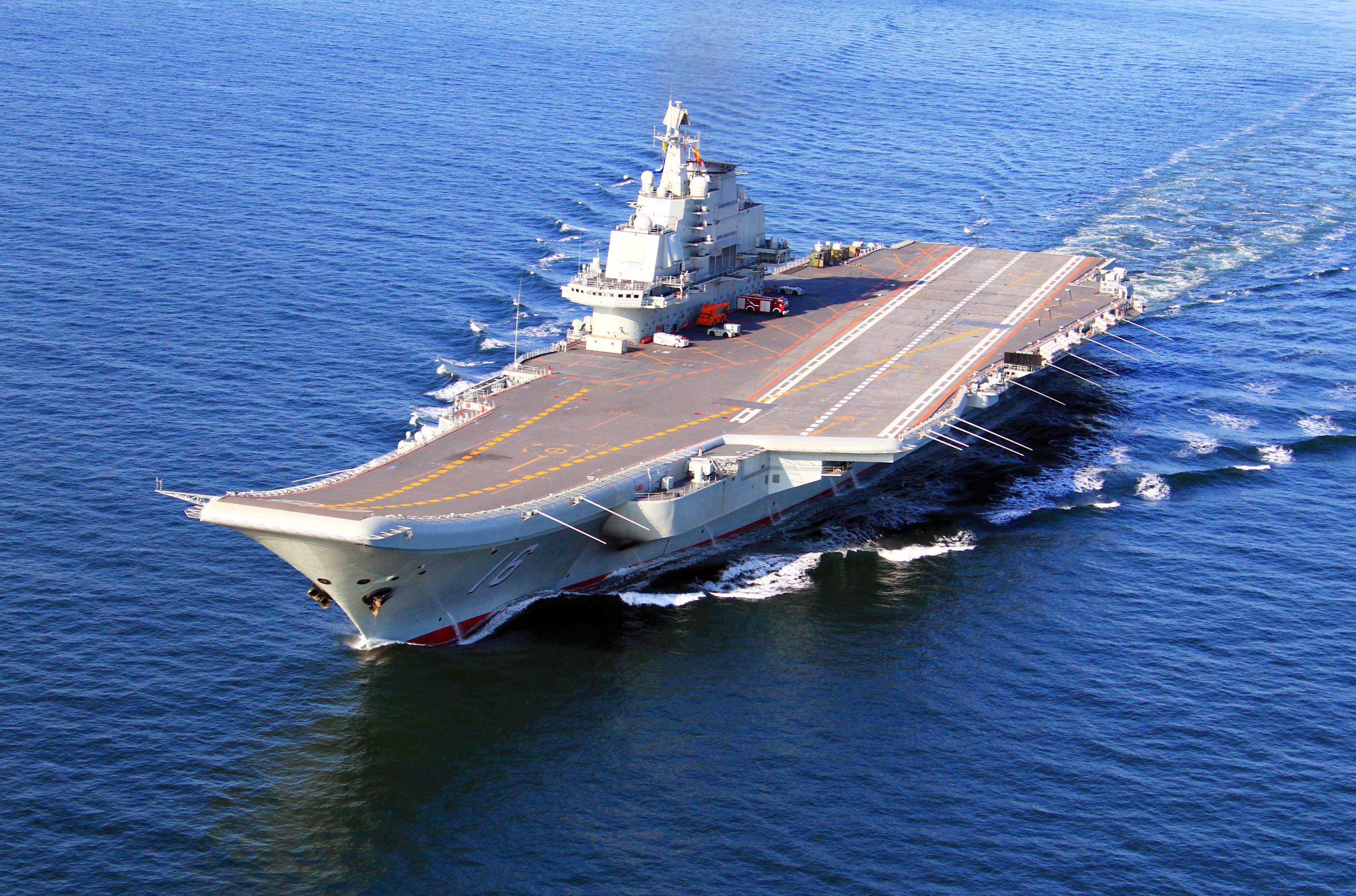 Chinese aircraft carrier Liaoning HD Wallpaper