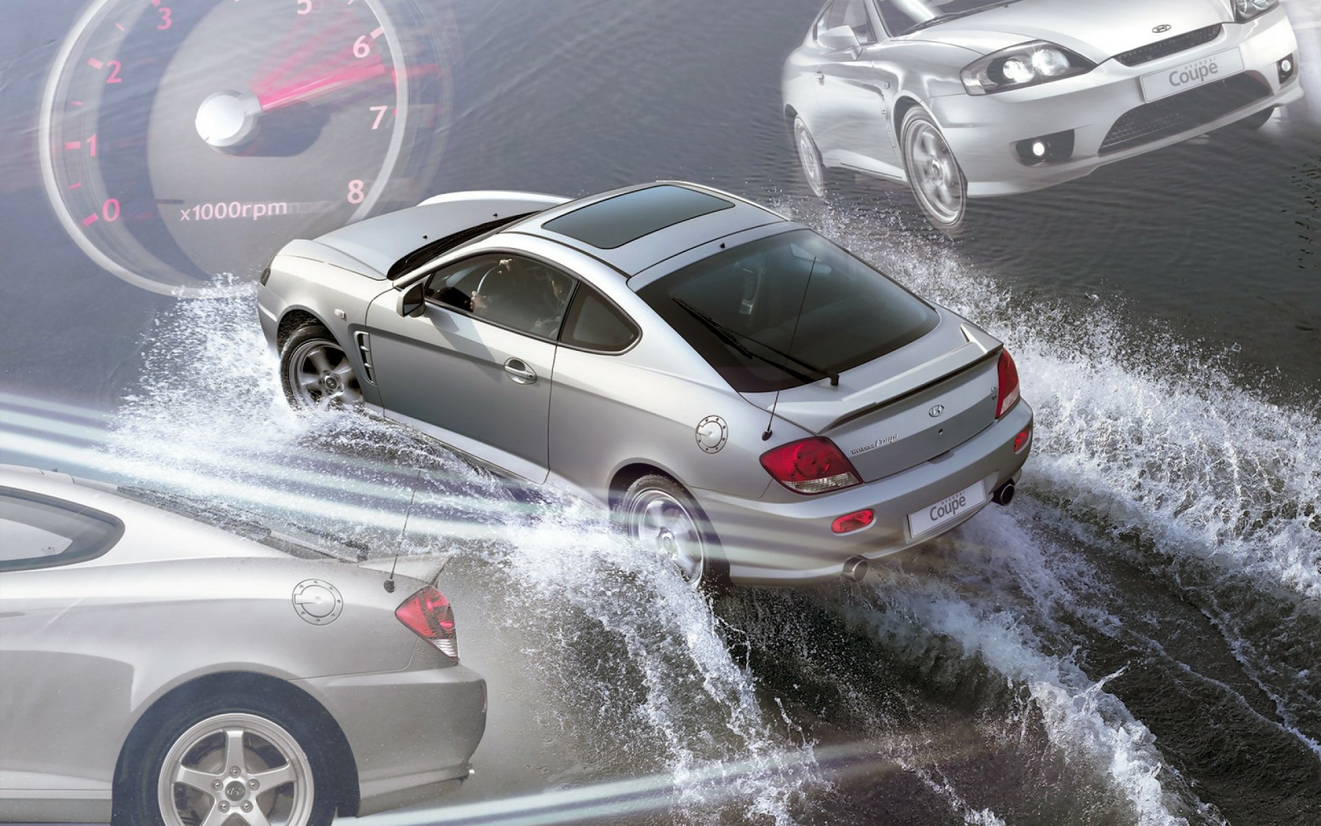 Download Hyundai Vehicle Hyundai Coupe HD Wallpaper