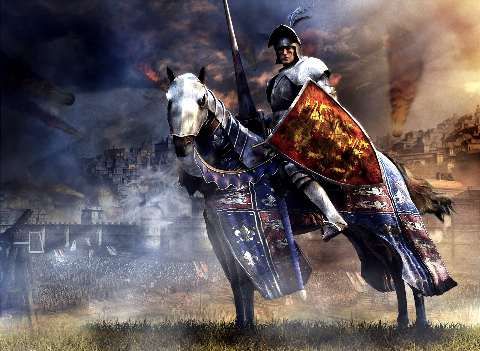 guerra de guerra medieval ii - jogo popular HD Wallpaper