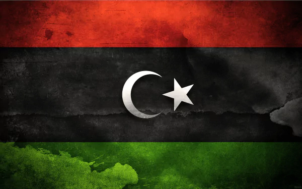 Misc flag of libya HD Desktop Wallpaper | Background Image