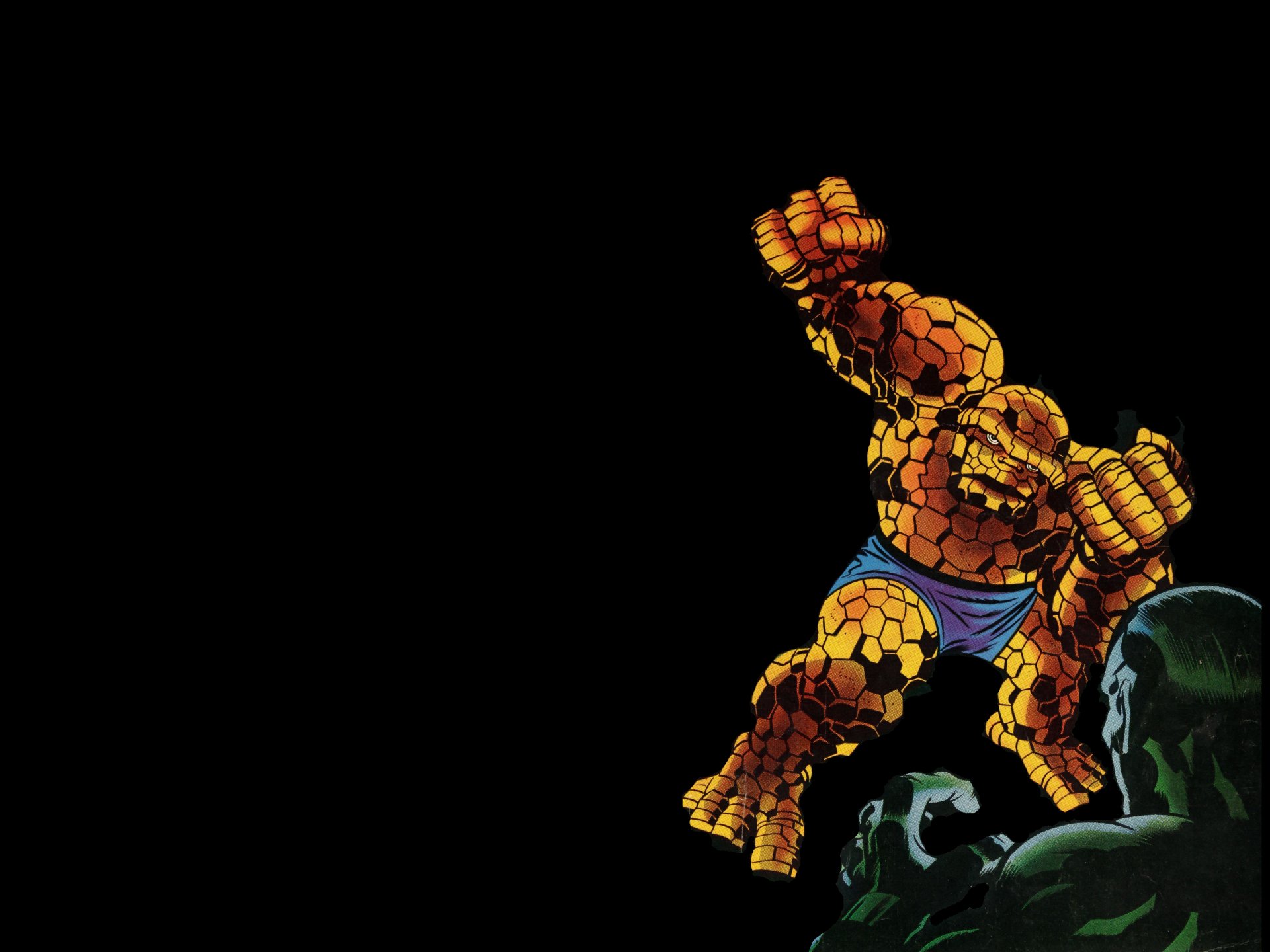 Download Thing Marvel Comics Comic Fantastic Four 4k Ultra Hd Wallpaper