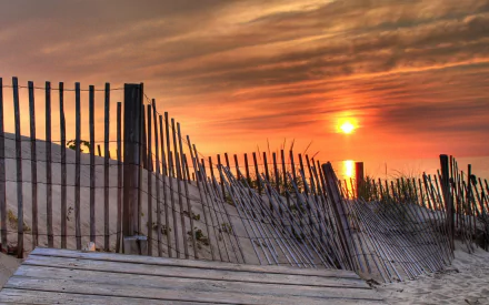 man made fence HD Desktop Wallpaper | Background Image