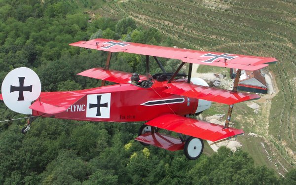 Vehicles Fokker Dr1 Aircraft Airplane HD Wallpaper | Background Image
