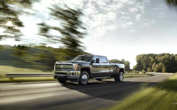 vehicle 2015 Chevrolet Silverado HD HD Desktop Wallpaper | Background Image