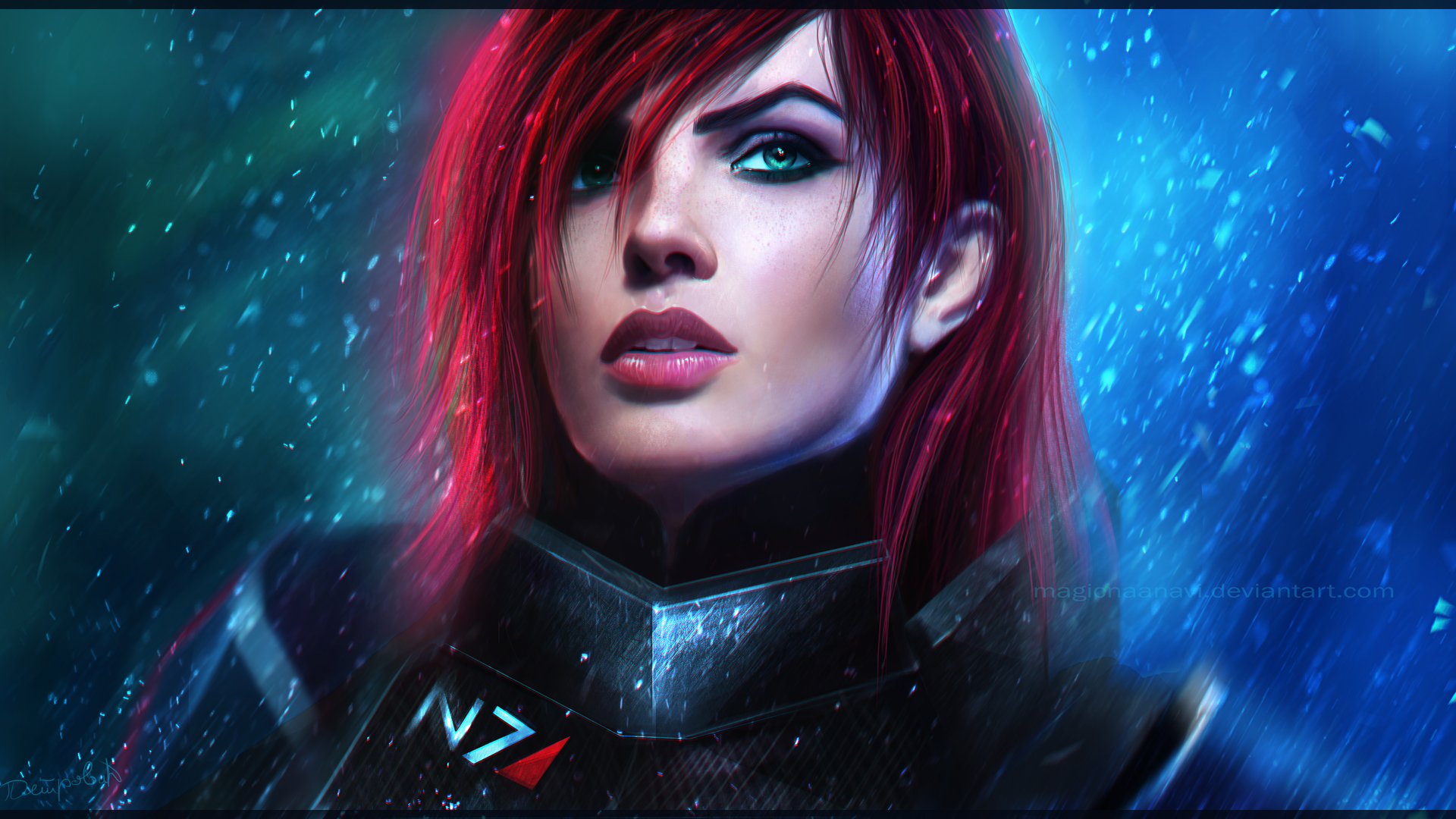 Commander Shepard: Mass Effect 3 HD Wallpaper