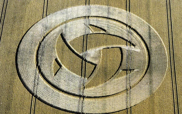 man made crop circle HD Desktop Wallpaper | Background Image